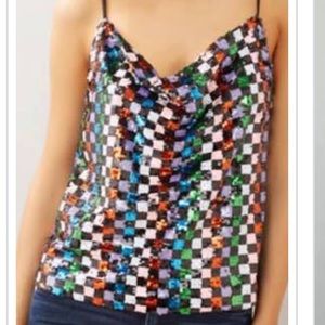 Endless Rose 80’s Sequins Top